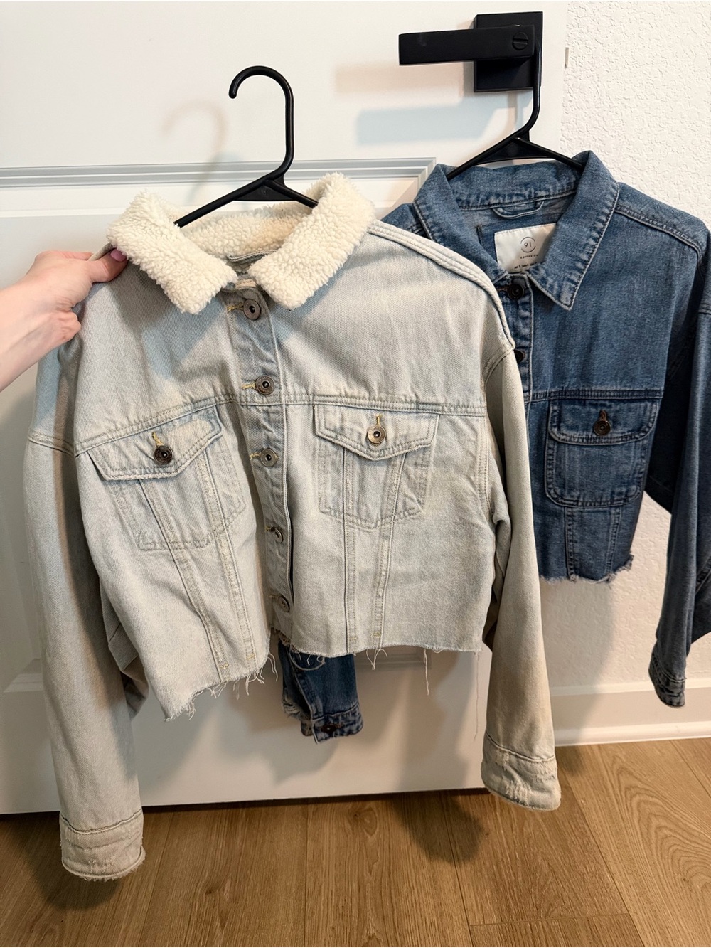(2) Cotton On 91 Cropped Denim Jacket